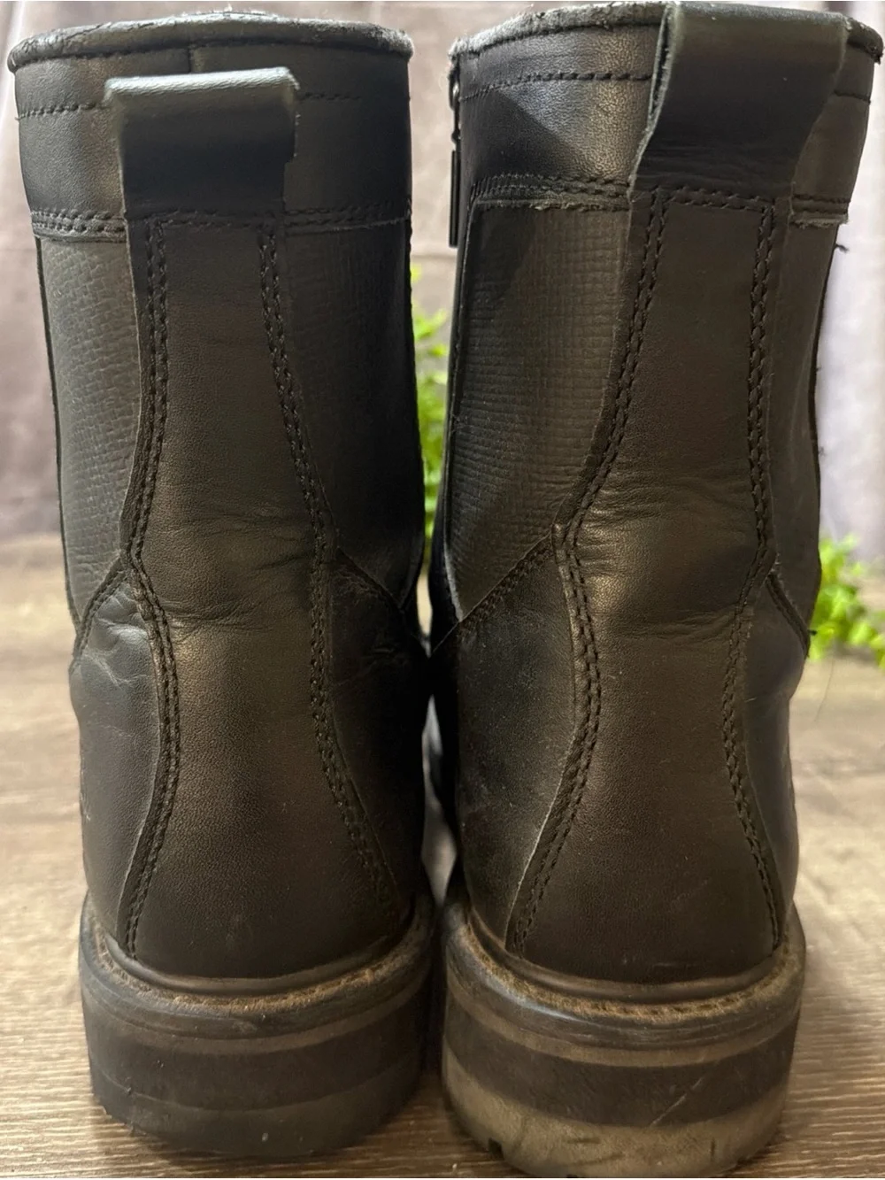 MILWAUKEE FREEDOM FLEX ACCELERATOR MB416 Men's Black Biker Boot size 11EE